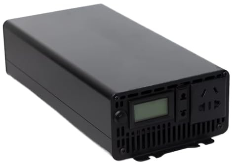 Transformateur Onduleur Solaire À Onde Sinusoïdale Chargeur Voiture Alimentation Maison Camping-Car 12 V 24 V 48 V 60 V vers 110 V 220 V 5000 W 8000 W 12000 W(24V,110V-120V(60HZ),3000W)