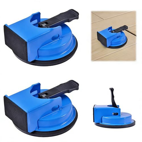 Herramienta de Colocación de Suelos Laminados,2 Piezas Herramientas de Agarre para Suelos de Madera,Herramienta De Reparación de Suelo,para Azulejos Hoteles Apartamentos Baño Cocina