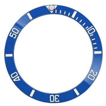 ROUHO 38mm Lunette de Montre Insert de Céramique Anneau de Remplacement Lumineux Cadran Inlay 30,7mm Horlogerie pour Rolex Submariner