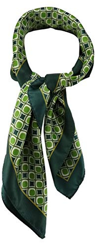 TigerTie Damen Nickituch Halstuch gemustert - Halstuchgröße 60 x 60 cm