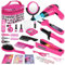 deAO Style et Coiffure Jeu de Beauté et Mode Ensemble d'Accessoires Fashion Cas de Beauté Comprend le Maquillage Artificiel Sèche-cheveux et Machine à Tresser