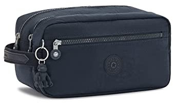 Kipling AGOT Trousse de toilette de taille moyenne, accessoires de voyage, Blue Bleu 2 (Bleu)