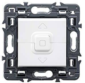 Pulsador doble para persianas Legrand 741253 serie Valena Next color blanco
