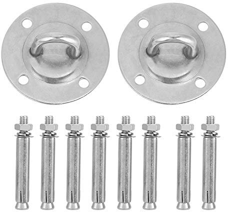 Premium Hängematten Haken, Schwerlast Deckenhaken, Yoga Inversion Tool für Erwachsene Kinder Aerial Yoga Flying Yoga Schaukel Hängematte Gym Home Fitness