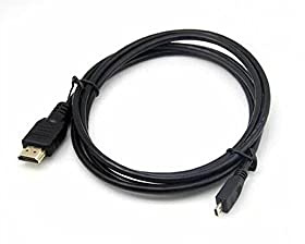 bzcemind 1M micro USB to HDMI 1080p câble TV Adaptateur AV adapté pour Motorola Nokia TV Universel Gopro HTC Son convient à la caméra de téléphone portable