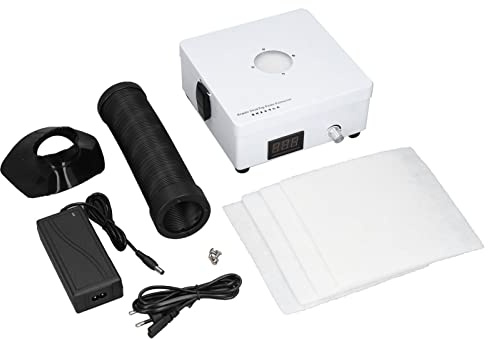 Lötrauchabsauger Desktop mit Saugschlauch, 10W, EU-Stecker 100-240V, Geräuscharm, Ideal für Lötarbeiten und Elektronik-Reparaturen