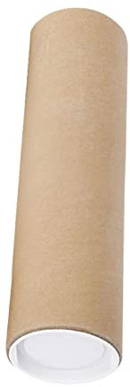 Langer Karton mit Kappen Innendurchmesser 6,0 cm rund für Blueprint Versand 40 cm, Länge 40 cm