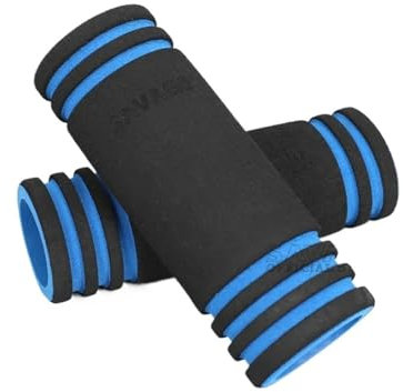 Griffe Lenker Motorrad Griff Bar Griffe Abdeckung Schaum Anti Vibration Motocross 22mm Lenker Off-Road-Bike Elektrische Fahrrad Roller ATV