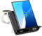 SwanScout Ladestation für Samsung Z Fold/S25 Ultra, 30W Schnelle Induktive Ladestation für Galaxy Z Fold 7/6/5/4/3/2, Ladegerät für Galaxy Watch 7/Ultra/6/5/4/3, SwanScout 710FS