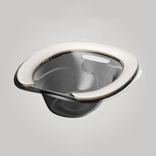 Electric Sitz Bath for Toilet Seat Hemorrhoids Sitz Bath Postpartum Care Tub,Sitz Baths Salts Bowl,Foldable Flusher Bath Basin,Collapsible Sits Bath Soak Pan for Women,Elderly,Maternity,Grey