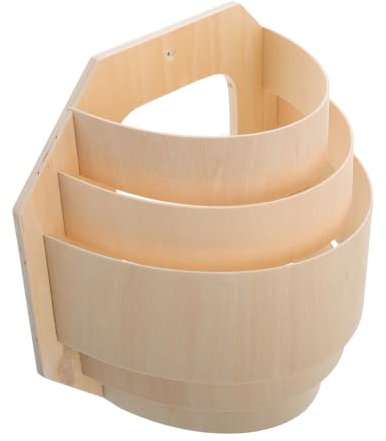GLEAVI Paralume Per Lampada Da Sauna in Legno Di Tiglio, Effetto Luce Soffuso, Resistente Al Calore, Accessorio Protettivo Per Illuminazione Di Sauna Domestica