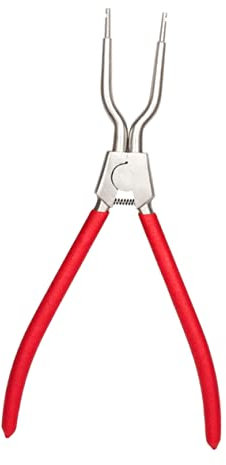 KICHOUSE Outil De Démontage Ressort Machine à Laver Métallique Réglable Poignée Antidérapante Pour Ressorts Intérieurs Et Extérieurs Réparation Maintenance Portable