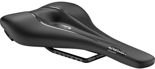 SQlab Sattel 612 ERGOWAVE Active 2.2, ergonomischer Rennradsattel in schwarz