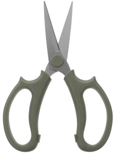 IWOWHERO Tijeras para Flores de Acero Inoxidable Duraderas con Punta Afilada Tijeras de Podar Ligeras y Ergonómicas para Ramas y Herramientas Floristería para Corte Preciso Jardinería y