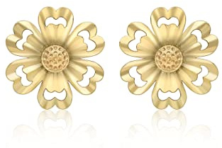 Carissima Gold Damen Ohrstecker 9ct Gelbgold