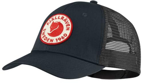 Fjällräven Unisex 1960 Logo Långtradarkeps, Dark Navy, L/XL
