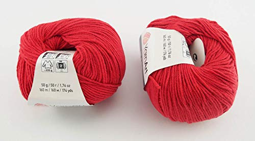 YarnArt Jeans Garn Baumwollgarn Amigurumi Babygarn Wolle 50g Yarn Art 160m/50g (90)