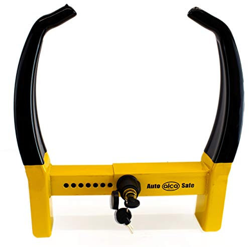 Car Motorhome Trailer Wheel Clamp Power Block XL Large Heavy Duty Anti Theft Protection 2 Keys Alca Germany 306100