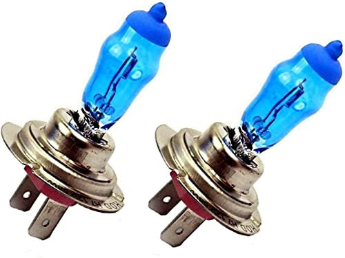 JURMANN 2x H7 55W 12V HOD Original Super Weiß 6000K Xenon Look Scheinwerfer Ersatz Halogen Lampe E-geprüft