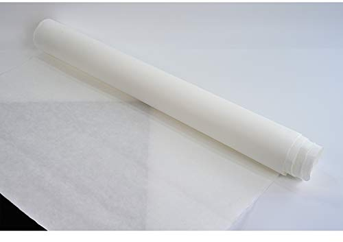 Hanji DakSoonJi Papier de mûrier coréen fait à la main au PH neutre sans acide de qualité supérieure pour aquarelle dessin calligraphie Sumi-e pinceau encre Wash-i (71,9 x 142 cm) 60 g/m² [3 feuilles]