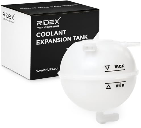 RIDEX 397E0004 Depósito compensación refrigerante con sensor sin tapones Compatible con VW Golf 2 19E, 1G1