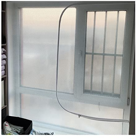 Fenster-Isolierset Aus Plane, Versiegelte, Kältebeständige Und Geräuschdämpfende Transparente Windschutzscheibe, Wärmedämmung Transparente Folie Pro Terrasse, Balkon ( Farbe : klar , Größe : 180x200cm