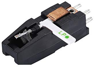 SDADS Turntable Phonograph Dual Stereo Cartridge with Red Ruby Sapphire Dual Side Stylus Needle for LP/78RPM Vinyl Record Player Accessory Replacement