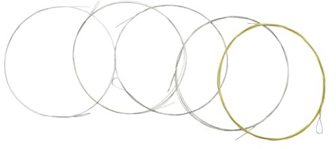 ifundom 5 Stück Saiten Banjo Saiten Banjo Teil Banjo Ersatz Zubehör Musikinstrument Zubehör Saiteninstrument Teil Saiteninstrument Zubehör Banjo Zubehör