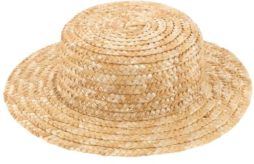 FOYTOKI Mini Sombrero de para muñecas, Sombrero de muñeca Tejido de diámetro Interior para proyectos de Manualidades, decoración de casa de muñecas y Accesorios fotográficos, Ligero y Duradero