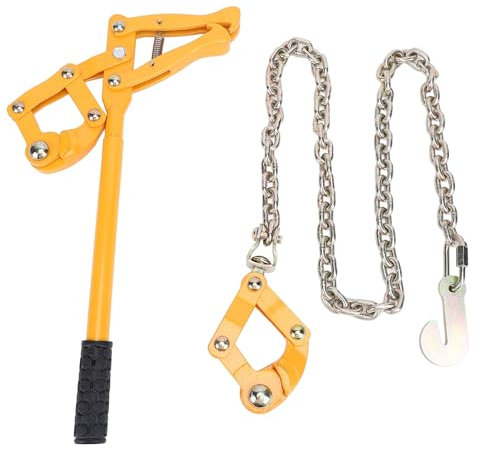 Fabater Kettenzaunsieb, Elektrozaun-Reparaturwerkzeug, Kettensieb, Kapazität 2200 Lbs, Stacheldrahtzieher, Zaunspanner, Spanner, Stacheldrahtsieb für Schaf- und Ziegenfarmzäune
