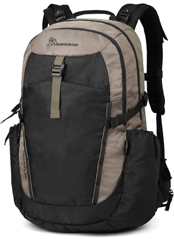 Mountaintop 40L Wanderrucksack Herren Damen Daypack für Outdoor | mit rückenbelüftung Trekkingrucksack Trekking Rucksack für Camping Wandern Reisen Travel Reiserucksack