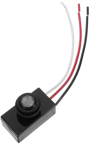 HOMSFOU Fotozellen Sensor Für Außenbeleuchtung 12-48v Dc Dämmerungsschalter Mit Hoher Empfindlichkeit Für Straßenlaternen Und Gartenlampen