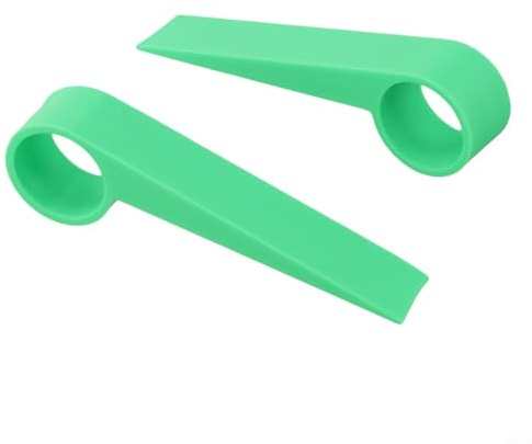 2 Pack Hydraulic Brake, Piston Reset Tool, for Mountain Road Bikes, Brake Calipers, Non-Metallic Design, With Positioning Track, 105x19x76mm(Green)