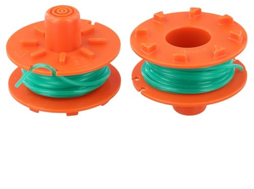 Paquete de 4 carretes de repuesto y cuerdas de césped adecuadas para cortacésped modelo 05367 20 diseñadas para mantener la apariencia y la eficiencia del césped