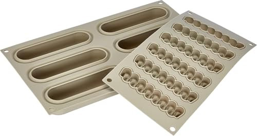 SILIKOMART - KIT POP ECLAIR - Set 2 stampi in silicone 130X38 H 40 MM