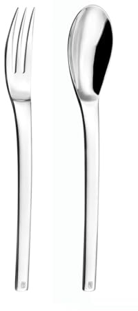 COUZON - Couverts de service - Neuvième Art - Acier inoxydable 18/10, Finition Miroir, Epaisseur 4.5 mm - Inox