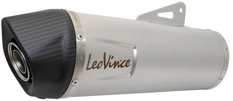 Endschalldämpfer Ersatzteil Set LeoVince Auspuffanlage LV ONE EVO, Edelstahl, Ø 50mm 370mm