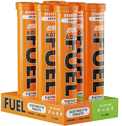 Applied Nutrition Bodyfuel Hydro Rehydration Effervecent Tablet - 6x20 4000MG Tablets (Orange)