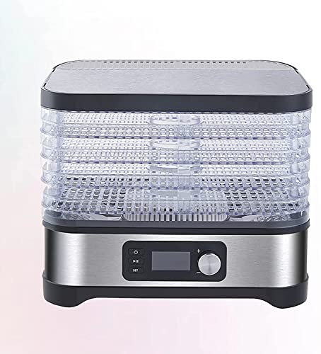 Déshydrateur alimentaire déshydrateurs de machine de séchage de nourriture avec température réglable jusqu'à 70 ° C pour les friandises pour animaux de compagnie de viande de légumes de fruits, d