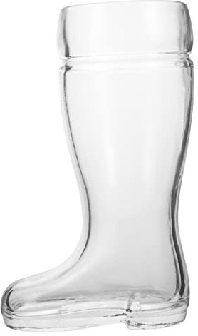 Ciieeo Vaso De Cristal Forma De Bota 580 Ml Vidrio Transparente Copa De Whisky Creativa Para Cócteles Bares y Fiestas