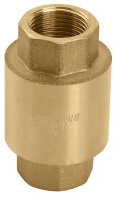 Solution pratique pour les conduites d'eau 3/8/1/2/3/4 Clapets anti-retour avec filetage Valve de contrôle de retour d'eau Installation facile