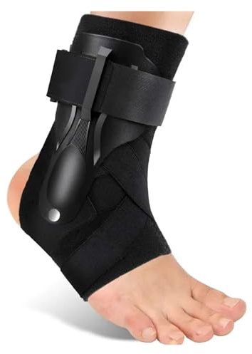 MTKSFDC Chevillere De Maintien Sport 1 Sangle de Soutien de Cheville, Bandage de Protection for Pied, réglable, entorse de Cheville, stabilisateur, fasciite Plantaire(Black,M)