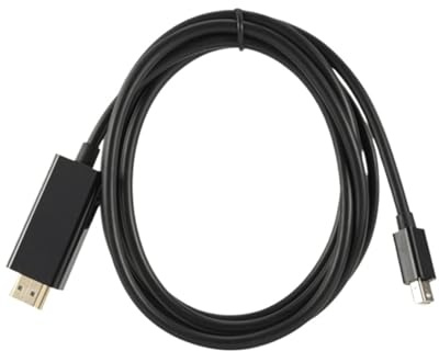 WIKRQIHL Cable Adaptador Mini DisplayPort a HDMI PzzPss 1080P de 1,8 m, HD Thunderbolt 2, for MacBook Air (Mini DP a HDMI)(White)