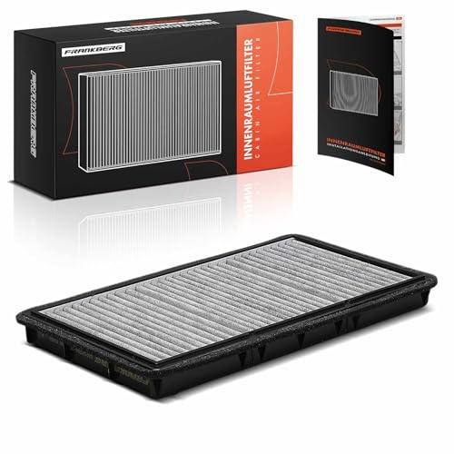 Frankberg Innenraumfilter Pollenfilter Aktivkohlefilter 64111393489 | Kompatibel mit 3er Touring E36, 3er Compact E36, B8 Kombi E36, B8 Coupe E36, 3er E36, B3 Coupe E36, 3er Cabriolet E36
