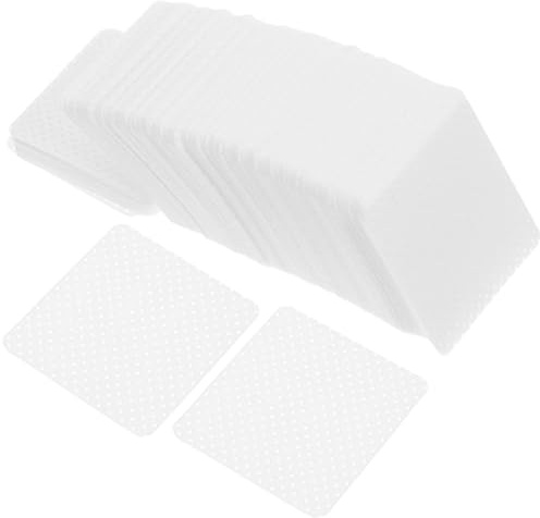 BETOOKY 2 Packungen Nagellackentferner Pads mit Aufbewahrungsbox Weiche Saugfähige Nagelreinigungstücher für Unterwegs Hautfreundlich 200 Stück pro Packung