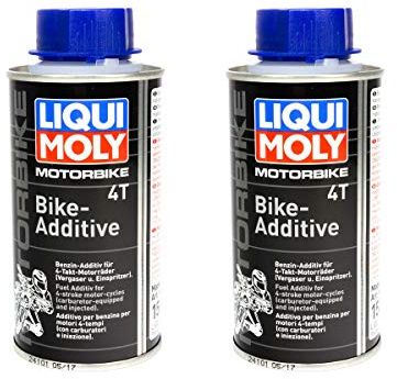 2 x Liqui Moly 1581 Motorbike 4T Bike Engine Oil Additive 125 ml