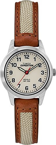 Timex Expedition Field Mini Women's 26mm Leather Strap Watch TW4B11900