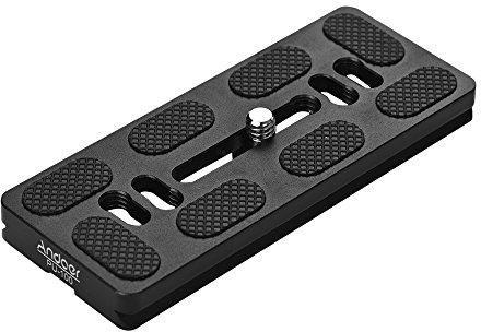 Andoer Snabbväxlingsplatta 140 mm/100 mm/70 mm, platt, för Arca-Swiss-stativ