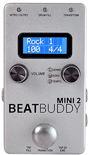 Singular Sound BeatBuddy MINI 2: Hands Free Drum Machine Guitar Effect Pedal