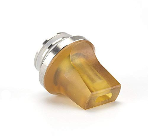 Résine 810 Drip Tip pour Dissipation de Chaleur par atomiseur RDA Embout buccal Fo TFV8 TFV12 Kennedy Goon RDA Accessoires de Vape sans Tabac ni Nicotine (Color : 2pcs Yellow)